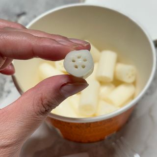 프리 [요리궁리] 타입 B (매콤,치즈,매콤까르보) 꽃떡볶이 6개입 세트 — 5점을 준 리뷰어가 2025년 2월 올린 사용 사진