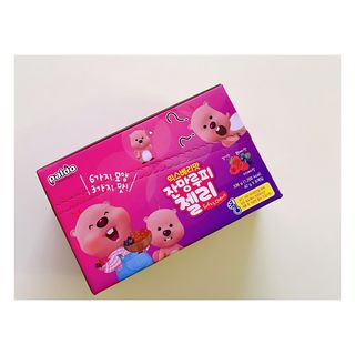 [팔도] 잔망루피젤리 믹스베리맛 42g 8개 — 4점을 준 리뷰어가 2022년 1월 올린 사용 사진