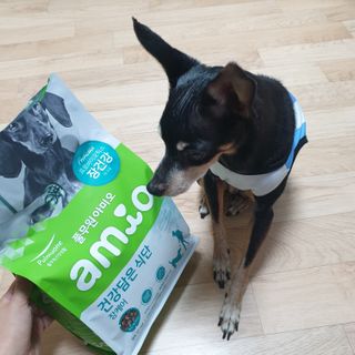 [풀무원아미오] 건강담은식단 1kg 3종 — 5점을 준 리뷰어가 2021년 2월 올린 사용 사진