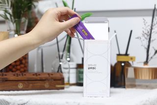 브이나인 글루타치온 비타민C 콜라겐 세라마이드 14포 1BOX — 4.5점을 준 리뷰어가 2022년 8월 올린 사용 사진
