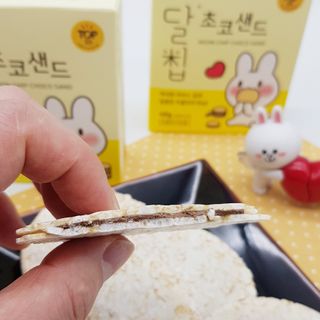 네이처오다 달칩 초코샌드 — 5점을 준 리뷰어가 2021년 1월 올린 사용 사진