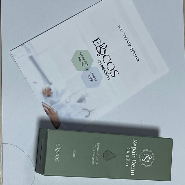 이엔코스 리페어 덤  시카프로 크림 리뷰 사진