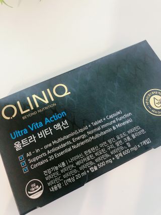 올리닉 울트라비타액션 — 5점을 준 리뷰어가 2021년 10월 올린 사용 사진