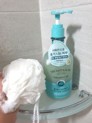 벨먼 내추럴스파 수분광채 스크럽 바디워시 600ml 5종 — 5점을 준 리뷰어가 2022년 5월 올린 사용 사진