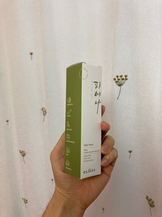 에클리스 피어나 스킨토너 — 4점을 준 리뷰어가 2022년 1월 올린 사용 사진