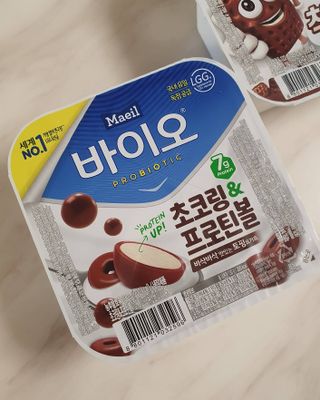 매일바이오 토핑요거트 — 5점을 준 리뷰어가 2021년 6월 올린 사용 사진