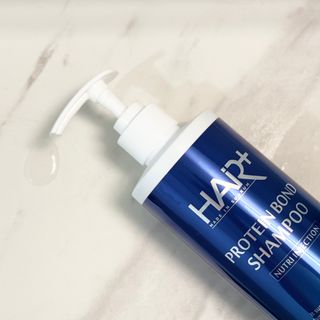 헤어플러스 단백질탈모샴푸 500ml+단백질본드앰플 145ml — 5점을 준 리뷰어가 2021년 3월 올린 사용 사진
