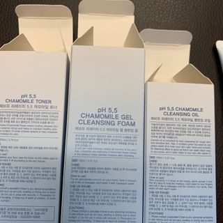 페브유 / FABYOU 페브유 pH5.5 캐모마일 젤 클렌징 폼 + 클렌징 오일 + 토너 3종 세트 — 2.5점을 준 리뷰어가 2021년 7월 올린 사용 사진