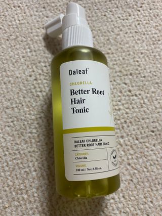 달리프 클로렐라 베러 루트 헤어토닉 100ml — 4점을 준 리뷰어가 2021년 4월 올린 사용 사진