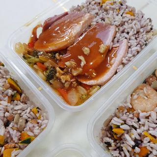 [메디쏠라] 건강식단의 대표, 지중해식단  지중해의 에너지를 담은 맞춤형 기능식단 — 4점을 준 리뷰어가 2021년 1월 올린 사용 사진