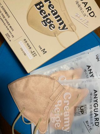[애니가드] 셋업 메베마스크라이트  (대형 4컬러 + 중형 4컬러) — 5점을 준 리뷰어가 2022년 7월 올린 사용 사진