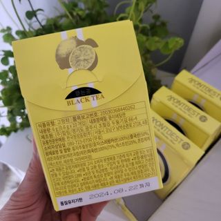 몽베스트 위드더 블랜딩 하우스 _레몬 블랙티 — 5점을 준 리뷰어가 2023년 1월 올린 사용 사진