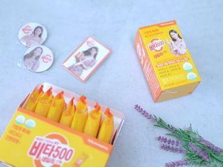 [광동제약] 비타500데일리스틱70포&굿즈3종 — 5점을 준 리뷰어가 2021년 10월 올린 사용 사진