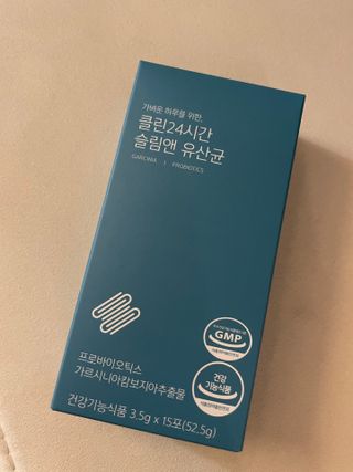 클린24시간 슬림앤유산균 1박스 (3.5g X 15포) — 5점을 준 리뷰어가 2022년 9월 올린 사용 사진