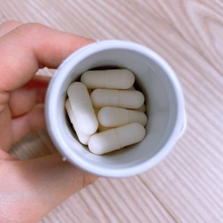 메디타민 인체유래 비피더스 포스트 프로바이오틱스 — 4.5점을 준 리뷰어가 2021년 3월 올린 사용 사진