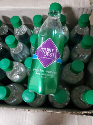 몽베스트 Montbest with Sparkling water Plain 20병 — 5점을 준 리뷰어가 2022년 9월 올린 사용 사진
