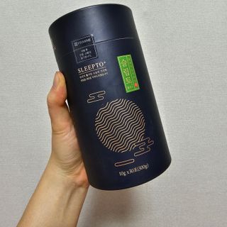 프리마인 자체 기업부설 연구소에서 찾아낸 건강한 수면의 비밀.  슬립토 플러스 30포 — 5점을 준 리뷰어가 2023년 5월 올린 사용 사진