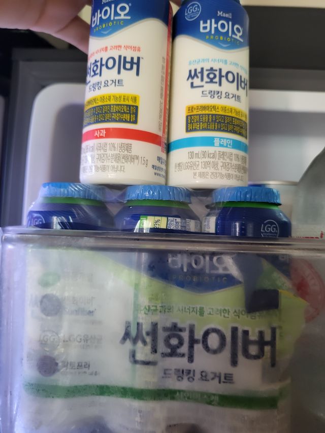 LIVE 매일바이오 썬화이버 드링킹 요거트 리뷰 사진