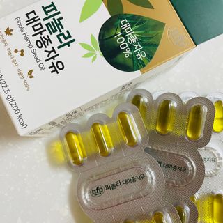 nfp 피놀라 대마종자유 — 5점을 준 리뷰어가 2021년 7월 올린 사용 사진