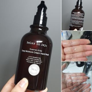 릴랙스인제주 릴랙스 인 제주 로즈마리 앤 비자 딥 모이스처 크림 핸드워시 — 5점을 준 리뷰어가 2021년 4월 올린 사용 사진