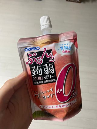 ORIHIRO 오리히로 곤약젤리 제로칼로리 130g 4종 4팩(맛별로 1팩씩) — 5점을 준 리뷰어가 2023년 1월 올린 사용 사진
