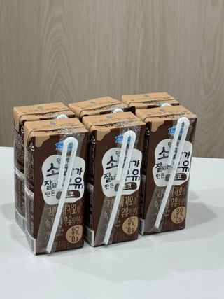 [구매평]덴마크 소화가 잘되는 우유로 만든 초코, 190ml, 24개 — 5점을 준 리뷰어가 2025년 2월 올린 사용 사진