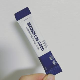 바른비타민 옵티엠에스엠2000 1박스 60포 관절 연골 복합건강기능식품 — 4.5점을 준 리뷰어가 2021년 6월 올린 사용 사진
