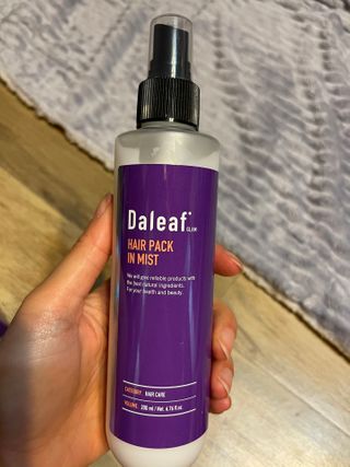 달리프 글램 헤어팩 인미스트 200ml — 5점을 준 리뷰어가 2021년 1월 올린 사용 사진