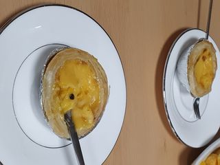 디앙뜨 포르투갈 에그타르트 오리지널 맛+패션후르츠+초콜릿타르트 맛 중 택1 — 4점을 준 리뷰어가 2021년 7월 올린 사용 사진
