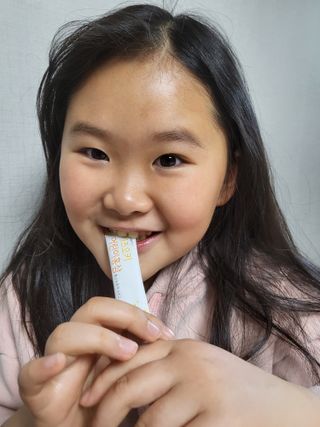 [이뮤니티플러스]우리아이 면역오키, 건강오키 _ 키즈오키 어린이홍삼 10포 1box — 5점을 준 리뷰어가 2022년 2월 올린 사용 사진