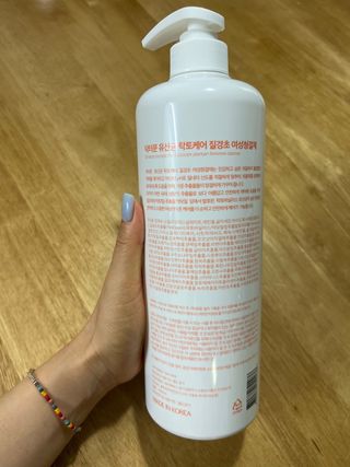 프리[닥터문] 유산균 락토케어 질경초 여성청결제 1000ml (젤타입) — 5점을 준 리뷰어가 2022년 7월 올린 사용 사진
