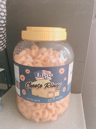 리고 치즈링 430g — 4.5점을 준 리뷰어가 2022년 9월 올린 사용 사진
