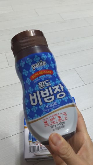 팔도비빔장 시그니처 380g 2개 — 5점을 준 리뷰어가 2022년 2월 올린 사용 사진