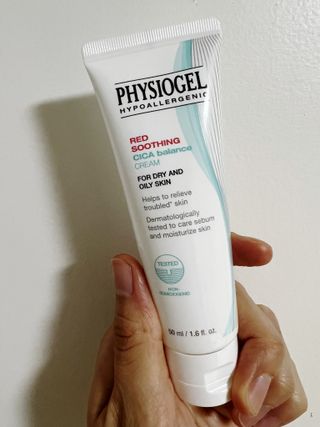 피지오겔 레드수딩 시카밸런스 크림 50ml — 5점을 준 리뷰어가 2022년 4월 올린 사용 사진