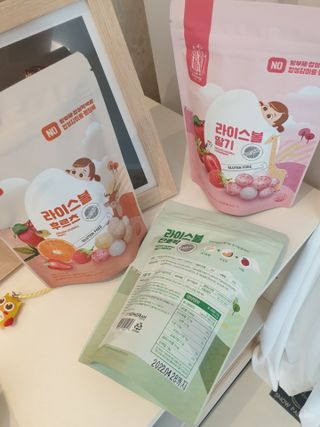 아비삭라이스볼 3종 /딸기,후르츠,단호박 — 5점을 준 리뷰어가 2021년 6월 올린 사용 사진