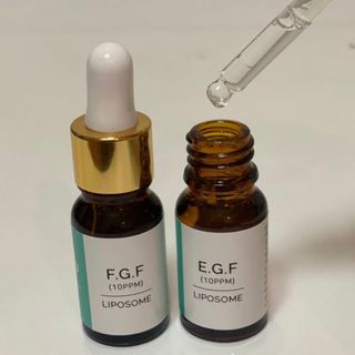 랑팡 EGF+FGF 10ppm 리포좀 앰플 원액 10ml — 5점을 준 리뷰어가 2021년 11월 올린 사용 사진