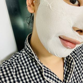 아이디플라코스메틱 페이스핏 플라스터 마스크 _ 리뉴얼 — 5점을 준 리뷰어가 2021년 10월 올린 사용 사진