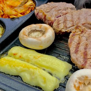 앙투어솔레 아일랜드 구워먹는 치즈 100 자연 치즈 와인안주 300g(100g x 3팩) — 4.5점을 준 리뷰어가 2022년 7월 올린 사용 사진