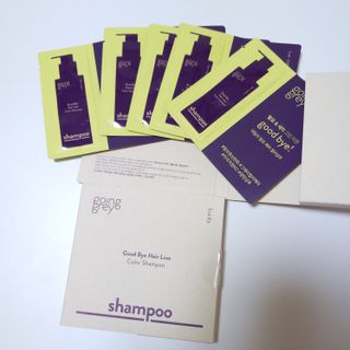 [고잉그레이]굿바이 헤어로스 컬러샴푸 트라이얼키트(5ml*5개) x3 (총 75ml) — 5점을 준 리뷰어가 2022년 9월 올린 사용 사진