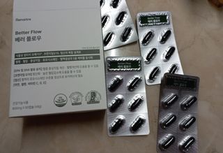 소담스퀘어 상암 [혈행,혈압,중성지질 케어] 약사가 깨끗한 원료만을 엄선해 만든 베러플로우 — 5점을 준 리뷰어가 2023년 1월 올린 사용 사진