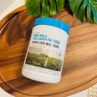 메이준뉴트리 유러피언 산양유 콜라겐 프로틴 — 4점을 준 리뷰어가 2021년 6월 올린 사용 사진