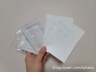 [레제르] 아로마 수액패치 발패치 30매입 -라벤더향/유칼립투스향/대나무향 — 5점을 준 리뷰어가 2022년 10월 올린 사용 사진