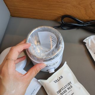 바랩 VA-WH300 미니 왁스 워머기 왁싱 기획세트 — 5점을 준 리뷰어가 2021년 8월 올린 사용 사진