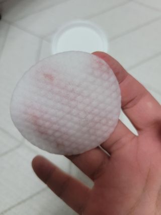 키노닉스 양배추 카밍 진정 토너패드 — 4.5점을 준 리뷰어가 2021년 8월 올린 사용 사진