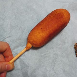 오마뎅 한우핫도그 — 5점을 준 리뷰어가 2021년 5월 올린 사용 사진