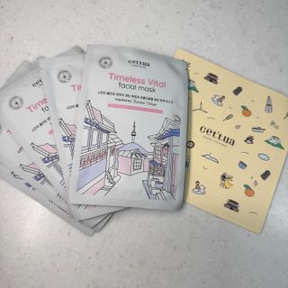 세뚜아(Cettua) [세뚜아] 타임리스 바이탈 페이셜 마스크팩  Cettua Timeless  Vital Mask 5매 — 5점을 준 리뷰어가 2024년 1월 올린 사용 사진