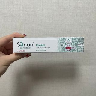 건선/아토/습진/민감성 피부 천연보습진정크림 소리온 크림 & 센시티브 크림 50g — 2.5점을 준 리뷰어가 2022년 1월 올린 사용 사진