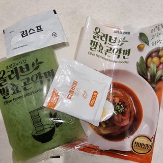 클린24시간 올리브 발효곤약면 찰비빔면 1세트-(3봉) — 4점을 준 리뷰어가 2023년 12월 올린 사용 사진