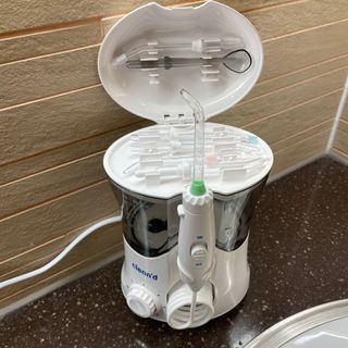 주식회사 클린디 [클린디] 양치 후 남은 이물질, 물치실로 완벽 제거 🦷 구강세정기 세트 [맞춤 칫솔 + 치약 포함] — 리뷰어가 2022년 1월 올린 사용 사진