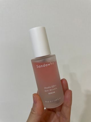 산다화 더블 이펙트 안티 링클 세럼 50ml — 5점을 준 리뷰어가 2023년 2월 올린 사용 사진